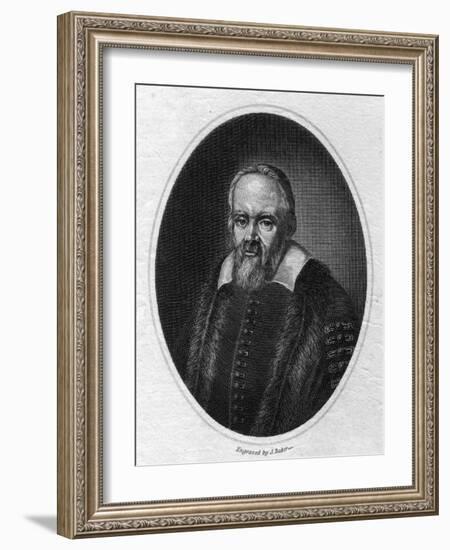 Galileo Galilei, Italian Astronomer-null-Framed Art Print