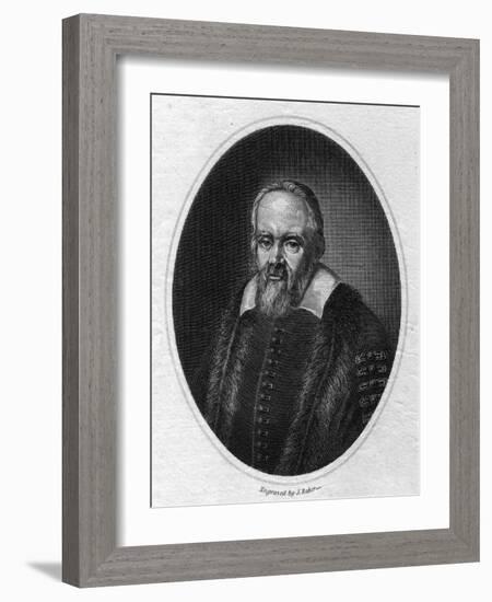 Galileo Galilei, Italian Astronomer-null-Framed Art Print