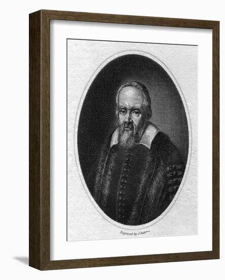 Galileo Galilei, Italian Astronomer-null-Framed Art Print