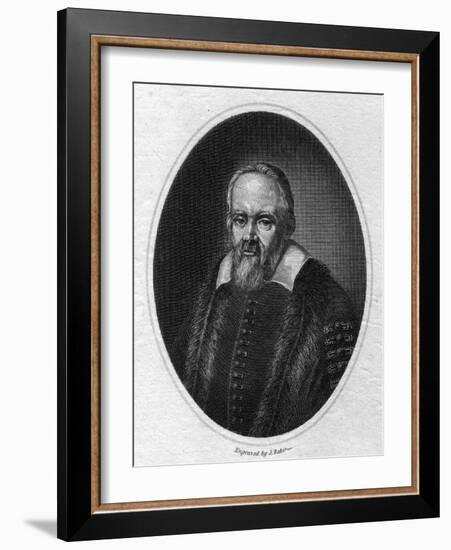 Galileo Galilei, Italian Astronomer-null-Framed Art Print