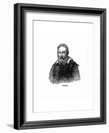 Galileo Galilei, Italian Physicist, Astronomer, and Philosopher-null-Framed Giclee Print