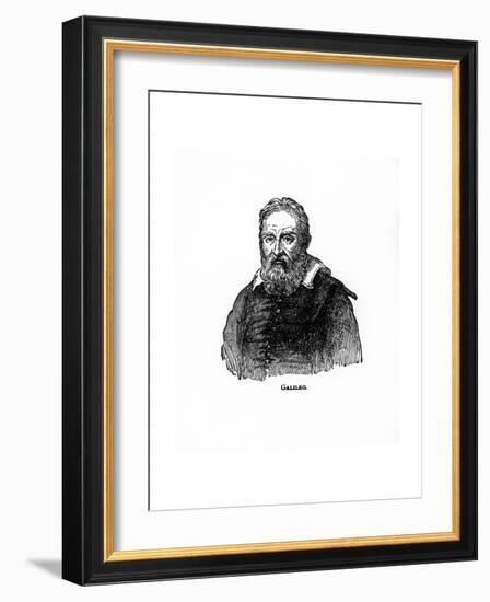 Galileo Galilei, Italian Physicist, Astronomer, and Philosopher-null-Framed Giclee Print