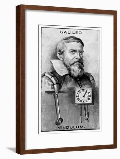 Galileo Galilei, Italian Physicist, Astronomer, and Philosopher-null-Framed Giclee Print
