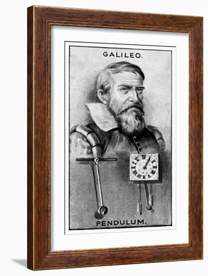 Galileo Galilei, Italian Physicist, Astronomer, and Philosopher-null-Framed Giclee Print