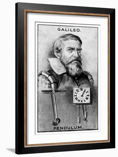 Galileo Galilei, Italian Physicist, Astronomer, and Philosopher-null-Framed Giclee Print