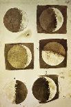 Sidereus Nuncius (Starry Messenger) with Drawings of Phases and Surface of Moon-Galileo Galilei-Giclee Print