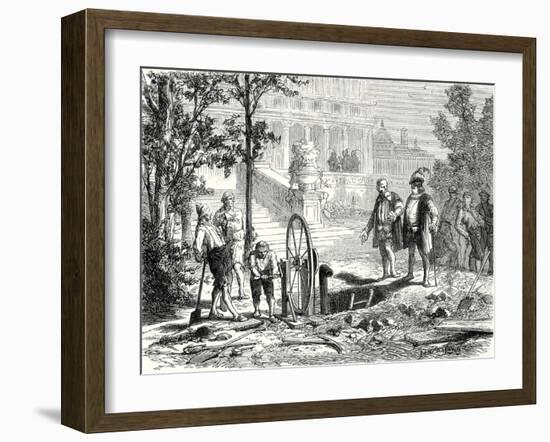 Galileo Is Consulted by the Duke of Florence-null-Framed Giclee Print