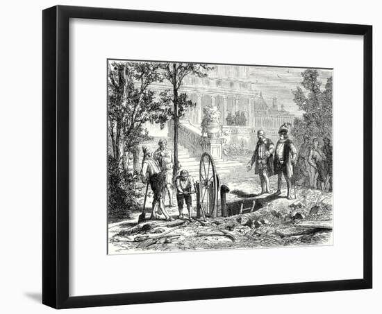 Galileo Is Consulted by the Duke of Florence-null-Framed Giclee Print