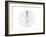 Galileo's Diagram of the Copernican System of the Universe-Galileo Galilei-Framed Giclee Print