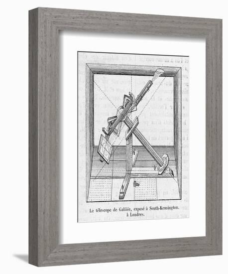 Galileo's Telescope-null-Framed Premium Giclee Print