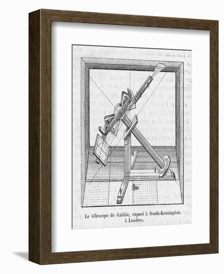 Galileo's Telescope-null-Framed Premium Giclee Print