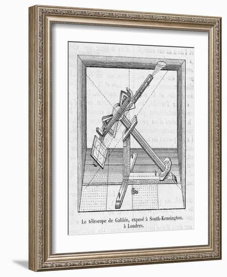 Galileo's Telescope-null-Framed Art Print
