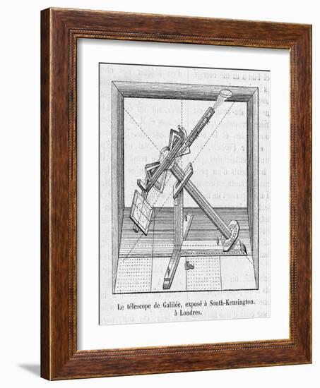 Galileo's Telescope-null-Framed Art Print