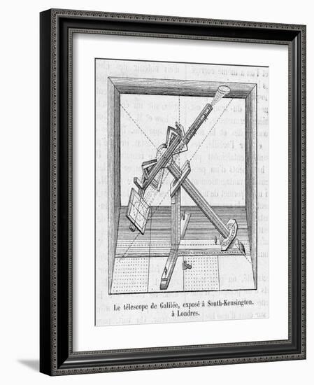 Galileo's Telescope-null-Framed Art Print