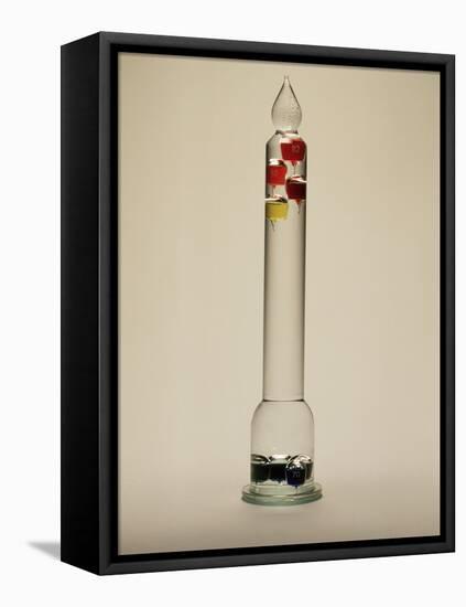 Galileo's Thermometer, 1592-Galileo Galilei-Framed Premier Image Canvas