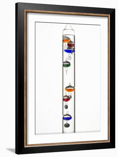 Galileo Thermometer-Mark Sykes-Framed Photographic Print