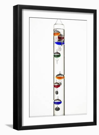 Galileo Thermometer-Mark Sykes-Framed Photographic Print