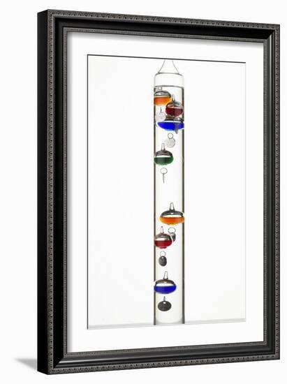 Galileo Thermometer-Mark Sykes-Framed Photographic Print