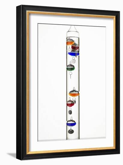 Galileo Thermometer-Mark Sykes-Framed Photographic Print