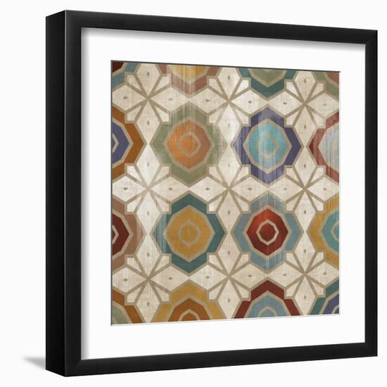 Gallactica Tile III-Anna Polanski-Framed Art Print