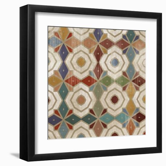 Gallactica Tile IV-Anna Polanski-Framed Art Print