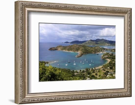 Galleon Beach, Freemans Bay, Nelsons Dockyard and English Harbour, Antigua-Eleanor Scriven-Framed Photographic Print