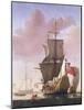 Galleon in Full Sail-Jan Karel Donatus Van Beecq-Mounted Giclee Print