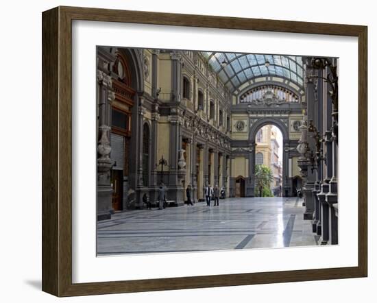 Galleria Principe Di Napoli, Naples, Campania, Italy, Europe-Richard Cummins-Framed Photographic Print