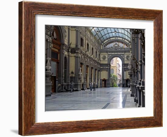 Galleria Principe Di Napoli, Naples, Campania, Italy, Europe-Richard Cummins-Framed Photographic Print