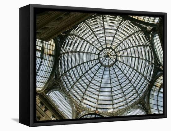 Galleria Umberto 1, Naples, Campania, Italy-Walter Bibikow-Framed Premier Image Canvas