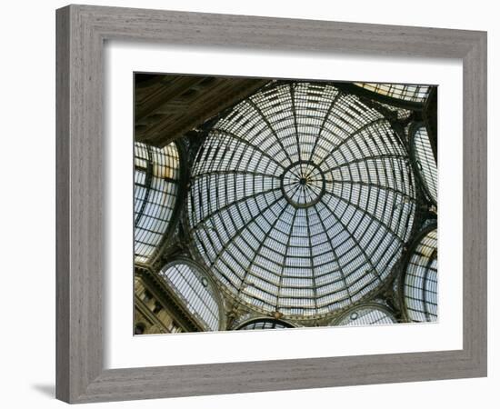 Galleria Umberto 1, Naples, Campania, Italy-Walter Bibikow-Framed Photographic Print