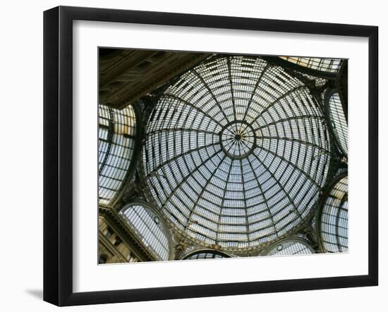 Galleria Umberto 1, Naples, Campania, Italy-Walter Bibikow-Framed Photographic Print