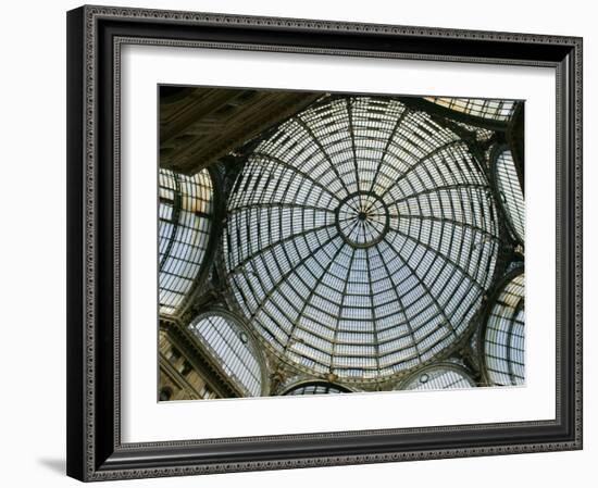 Galleria Umberto 1, Naples, Campania, Italy-Walter Bibikow-Framed Photographic Print