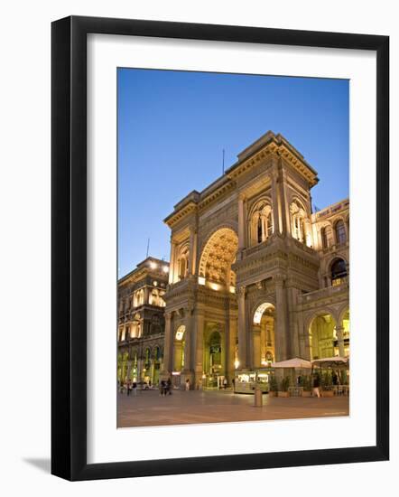 Galleria Vittorio Emanuele II, Milan, Italy-Demetrio Carrasco-Framed Photographic Print