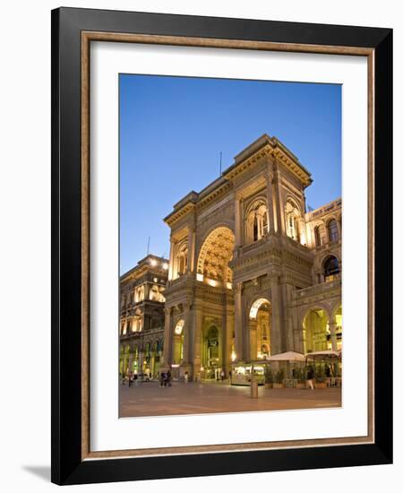 Galleria Vittorio Emanuele II, Milan, Italy-Demetrio Carrasco-Framed Photographic Print