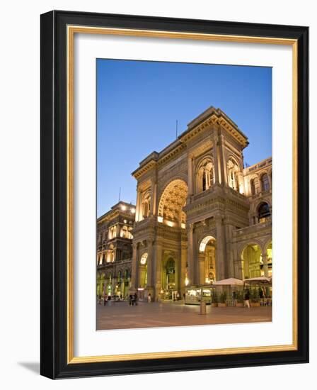 Galleria Vittorio Emanuele II, Milan, Italy-Demetrio Carrasco-Framed Photographic Print