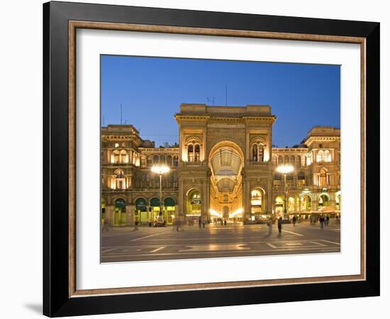 Galleria Vittorio Emanuele II, Milan, Italy-Demetrio Carrasco-Framed Photographic Print