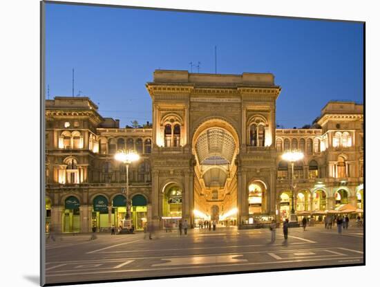 Galleria Vittorio Emanuele II, Milan, Italy-Demetrio Carrasco-Mounted Photographic Print