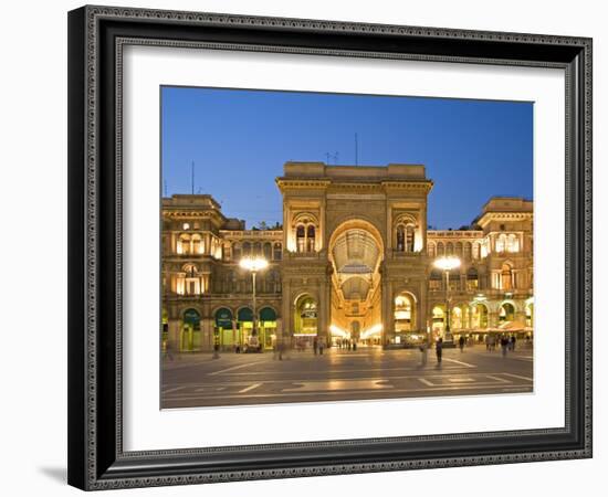 Galleria Vittorio Emanuele II, Milan, Italy-Demetrio Carrasco-Framed Photographic Print