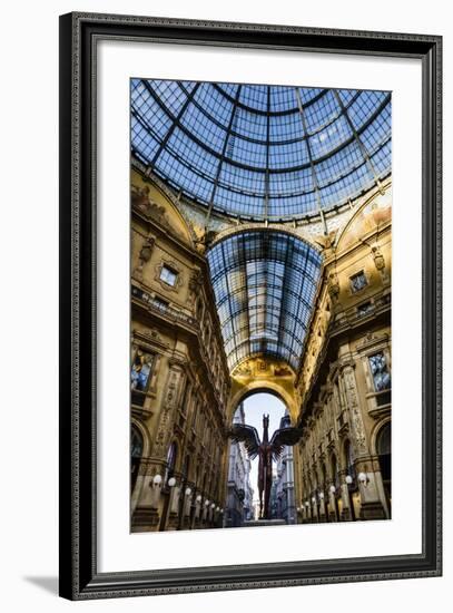 Galleria Vittorio Emanuele Ii, Milan, Lombardy, Italy, Europe-Yadid Levy-Framed Photographic Print