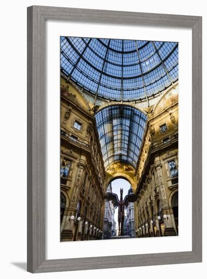 Galleria Vittorio Emanuele Ii, Milan, Lombardy, Italy, Europe-Yadid Levy-Framed Photographic Print