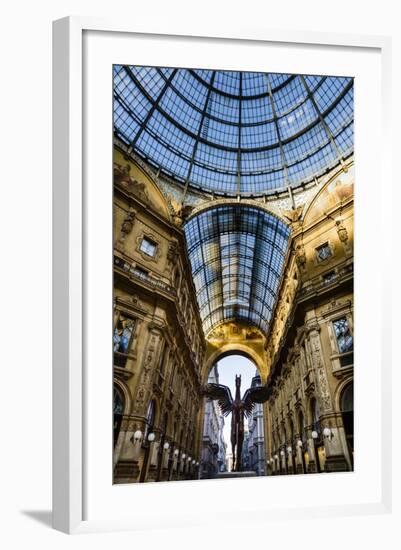 Galleria Vittorio Emanuele Ii, Milan, Lombardy, Italy, Europe-Yadid Levy-Framed Photographic Print