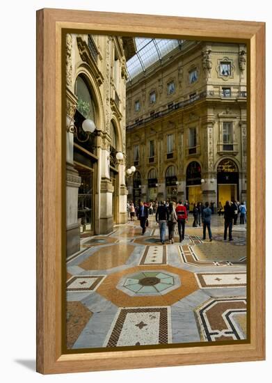 Galleria Vittorio Emanuele II Milan-Charles Bowman-Framed Premier Image Canvas