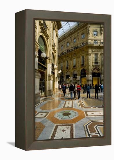 Galleria Vittorio Emanuele II Milan-Charles Bowman-Framed Premier Image Canvas