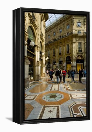 Galleria Vittorio Emanuele II Milan-Charles Bowman-Framed Premier Image Canvas