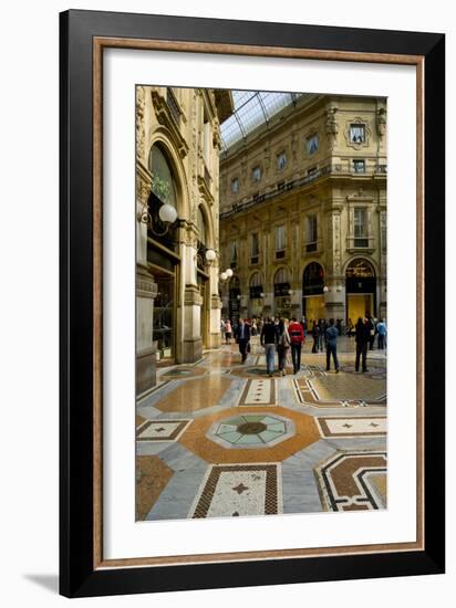 Galleria Vittorio Emanuele II Milan-Charles Bowman-Framed Photographic Print