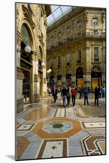 Galleria Vittorio Emanuele II Milan-Charles Bowman-Mounted Photographic Print