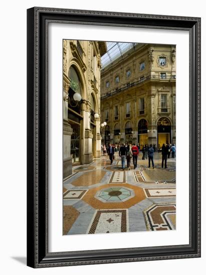 Galleria Vittorio Emanuele II Milan-Charles Bowman-Framed Photographic Print