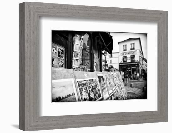 Gallery - Montmartre - Paris - France-Philippe Hugonnard-Framed Photographic Print