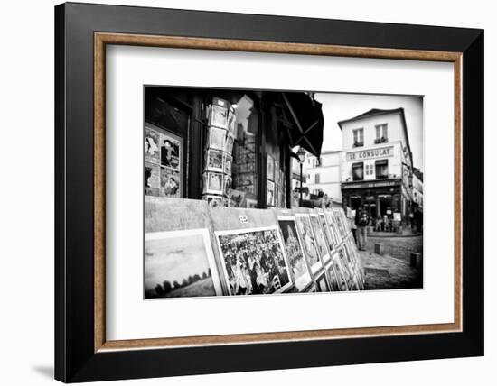 Gallery - Montmartre - Paris - France-Philippe Hugonnard-Framed Photographic Print